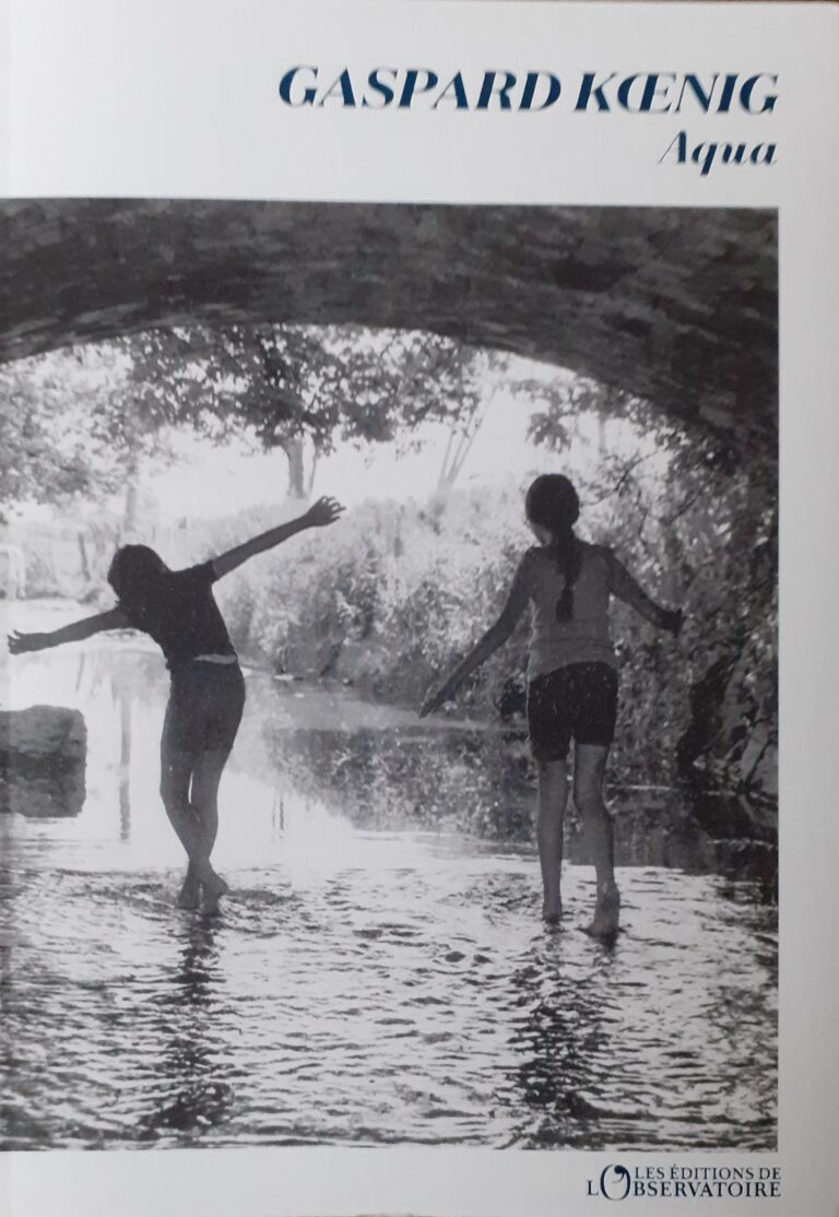 A lire – Aqua, Gaspard Koenig