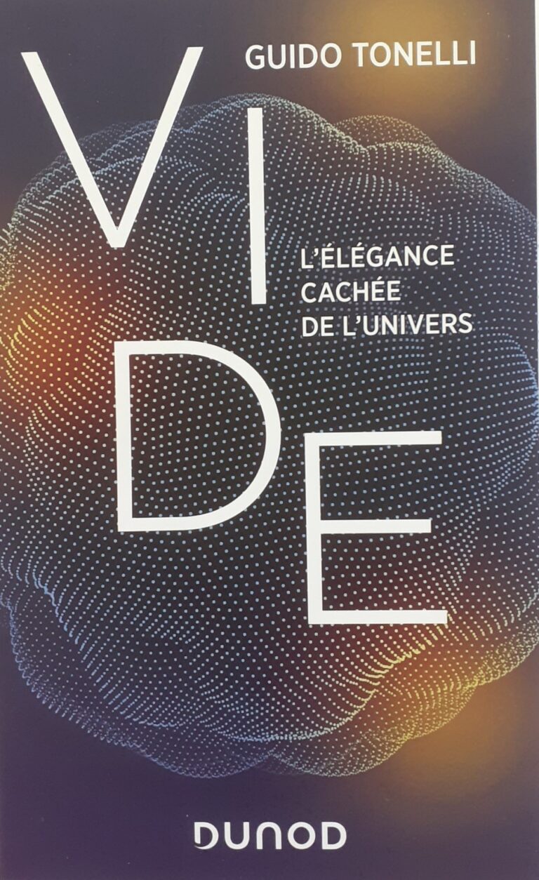 A lire – Vide. L’élégance cachée de l’univers, Guido Tonelli